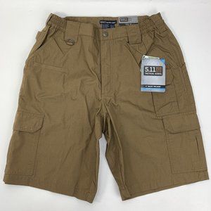 NEW 5.11 Tactical Taclite Pro 11" Ripstop Cargo Short Battle Brown 32"x11" 73308